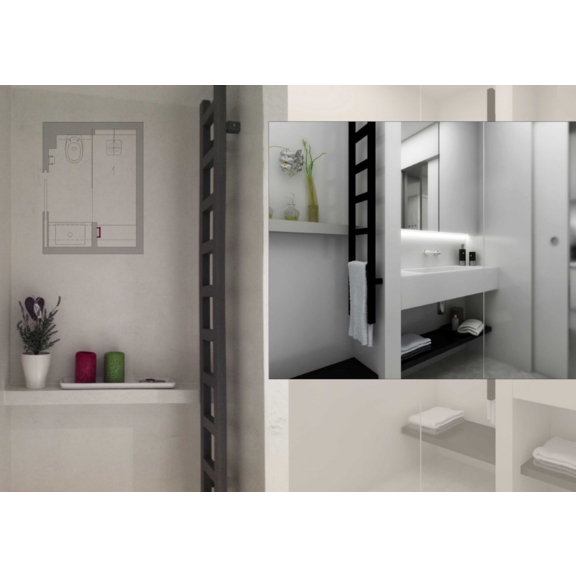 TERMA Easy vertikální radiátor inspirace