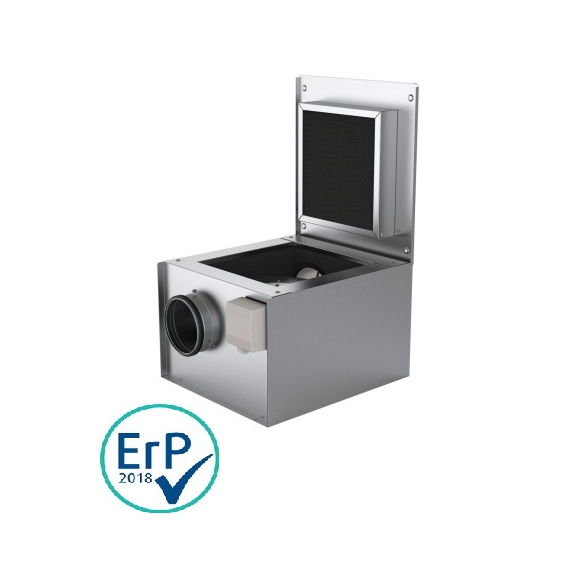 Systemair KVK 125 kruhový ventilátor