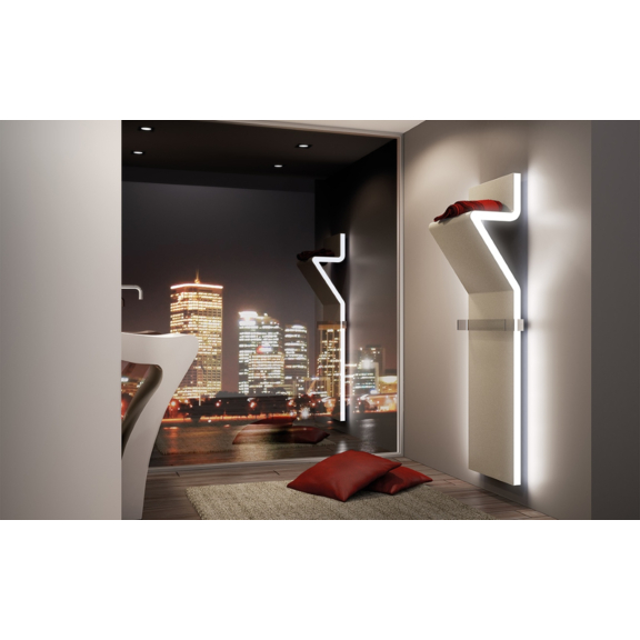 IRSAP Tratto designový radiátor 1600x450 barva Quartz1