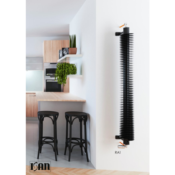ISAN Spiral RA1-W vertikální radiátor