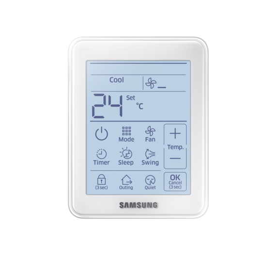 Samsung zjednodušený kabelový ovladač MWR-SH10N