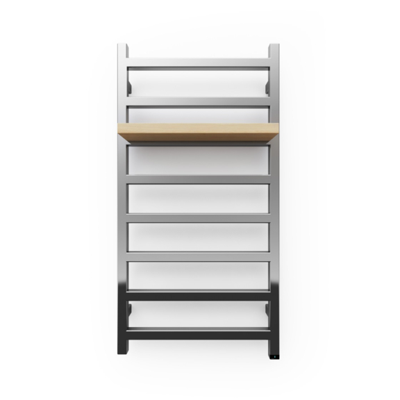 TERMA Simple One designový radiátor 960x500 BARVA Chrome barevný věšák