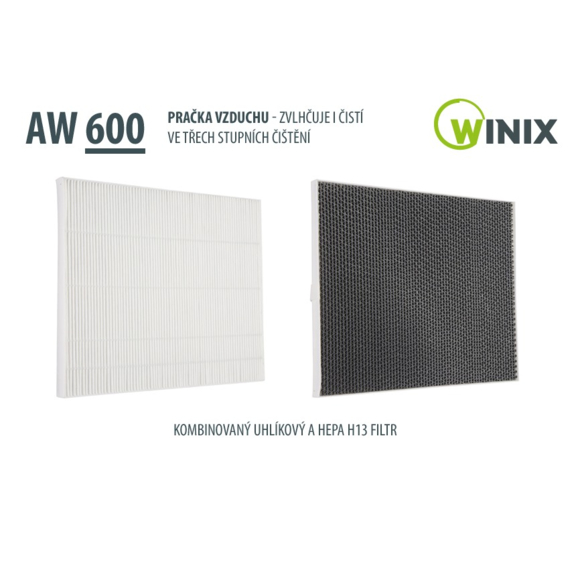 Winix AW-600 pračka vzduchu - filtry