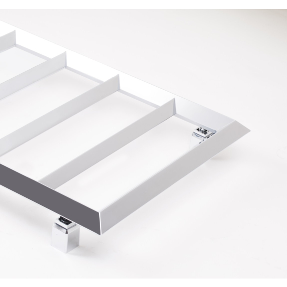 TERMA Diamond koupelnový radiátor 880x400 Chrome detail2