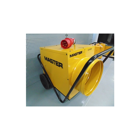 Master B 18 EPR profesionální elektrický ohřívač s ventilátorem a s možností připojení pružné hadice