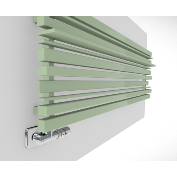 TERMA Sherwood H radiátor pod okno barevná provedení RAL6019