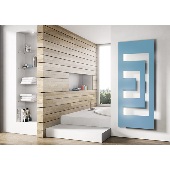 IRSAP Dedal designový radiátor 1600x660 barva Pastel Blue
