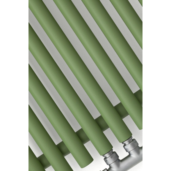 TERMA Tune VWS designový radiátor - detail - kulaté profily