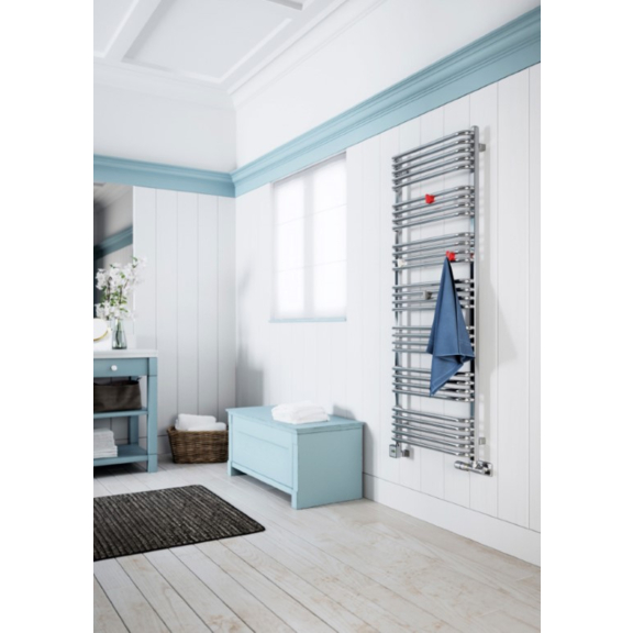 TERMA Alex designový radiátor 1580x600 barva Chrom