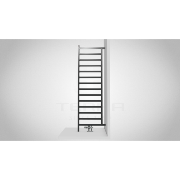 TERMA Simple DW designový radiátor RAL 9016 inspirace