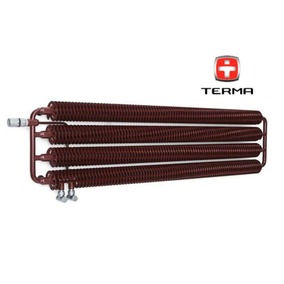 TERMA Ribbon HWS retro radiátor - barva Copper