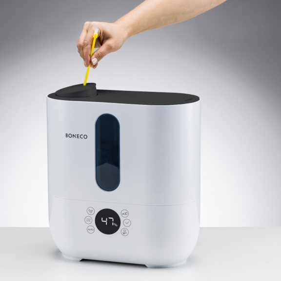 Ultrazvukový zvlhčovač BONECO U350 regulace výstupu mlhy