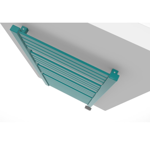 TERMA Mantis designový radiátor 1260x540farba Modern Grey - koupelna