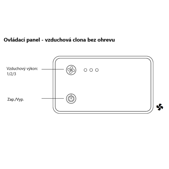 Frico PA2200C bez ohřevu