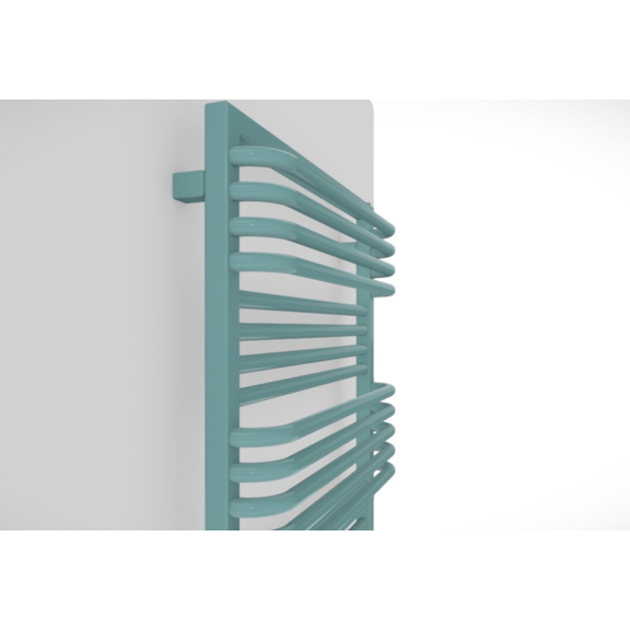 TERMA POC 2 koupelnový radiátor RAL9016 1240x700