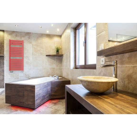 ISAN Mapia Light elektrický koupelnový radiátor interiér