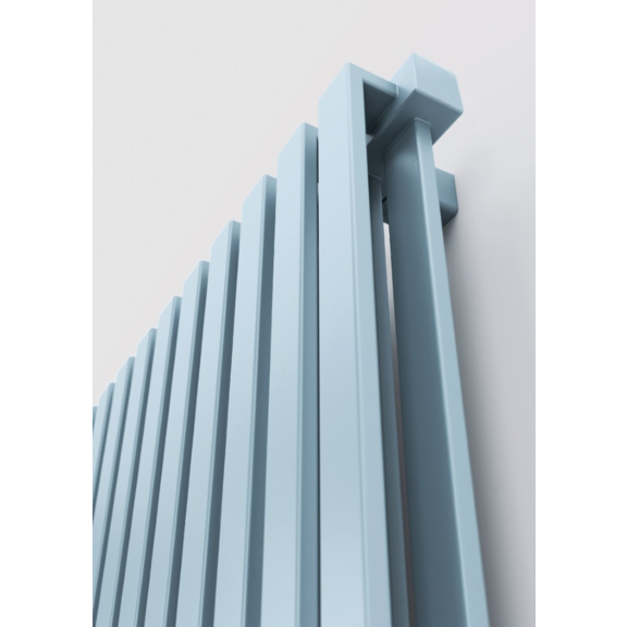 TERMA Nemo designový radiátor 530x915 barva Pastel Blue detail1