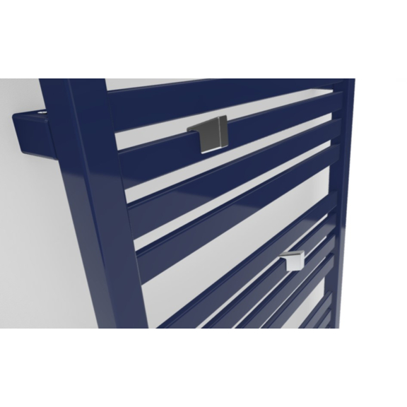 TERMA Marlin koupelnový radiátor 1185x430 RAL 5022 detail profily háčky