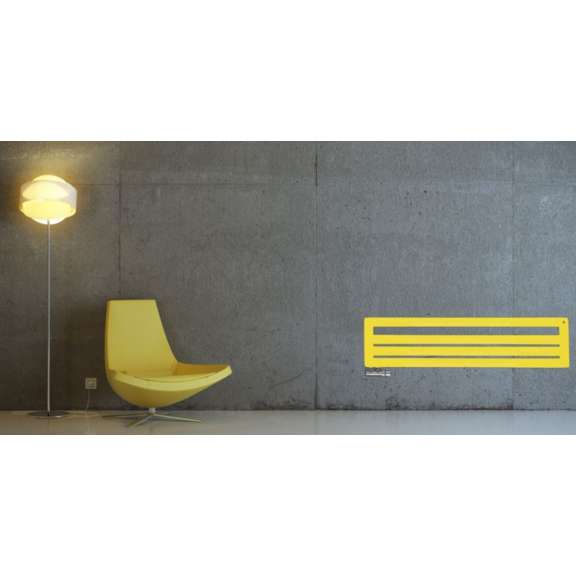 TERMA Aero HG designový radiátor RAL 1016 interiér