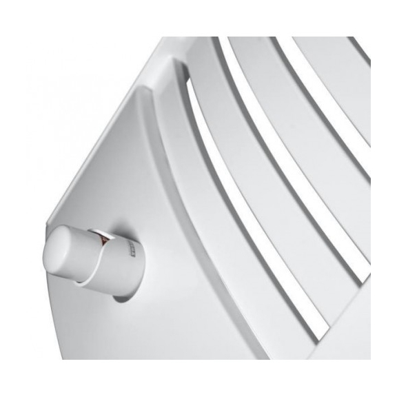 TERMA Dexter Pro koupelnový radiátor RAL 9016 detail