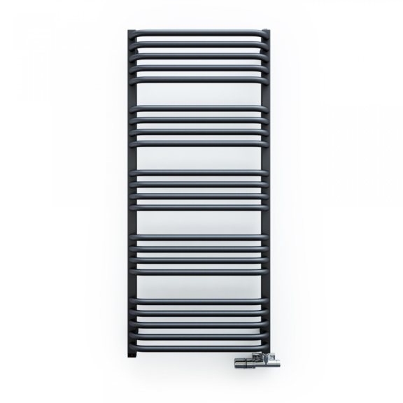 TERMA Alex ONE designový radiátor 1140x600 barva Modern Grey