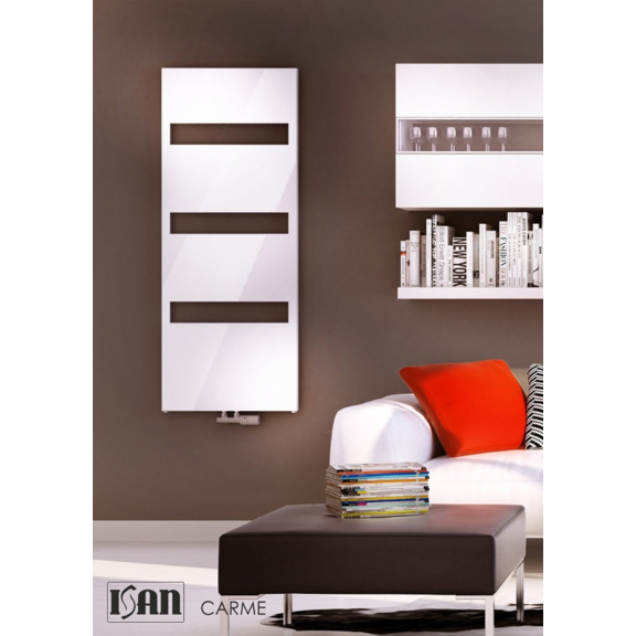 ISAN Carme vodný designový radiátor RAL 9016