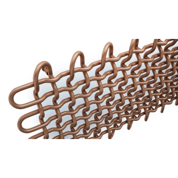 TERMA PLC H designový radiátor 463x1600 barva Copper Detail