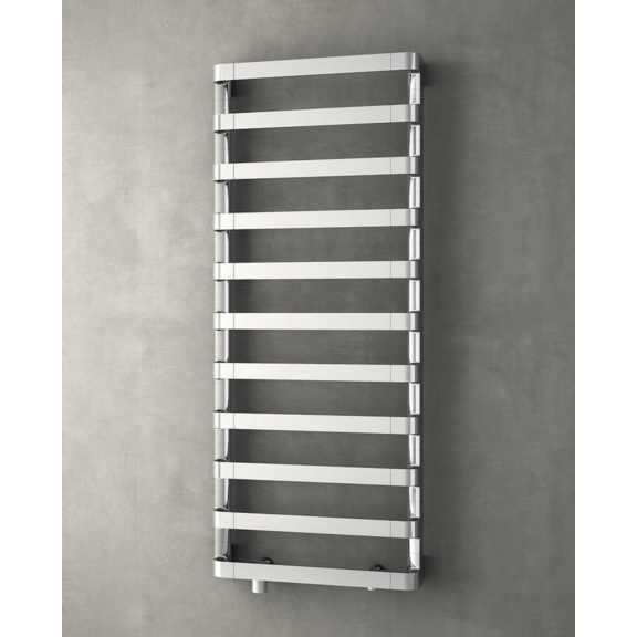 IRSAP Step B chromový koupelnový radiátor celek