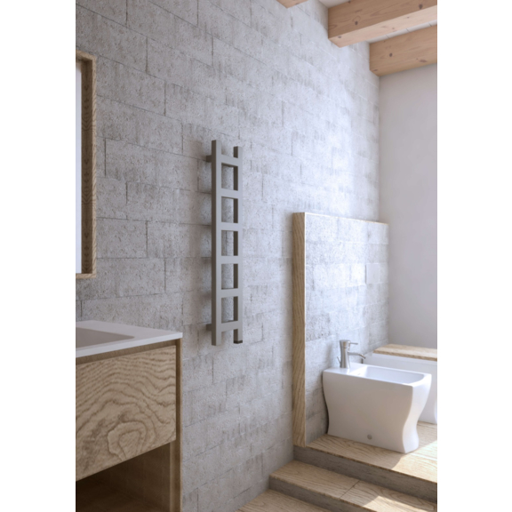 TERMA Easy One vertikální radiátor 960x200 barva Winter Sky - moderní design