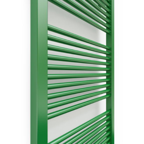 TERMA Mike designový radiátor 1335x530 RAL6029 - detail