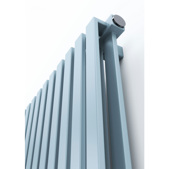 TERMA Nemo designový radiátor 530x915 barva Pastel Blue detail