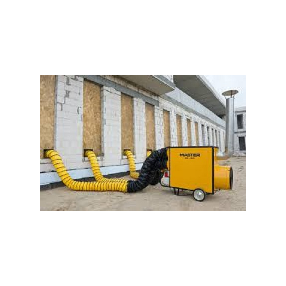 Master B 18 EPR profesionální elektrický ohřívač s ventilátorem a s možností připojení pružné hadice