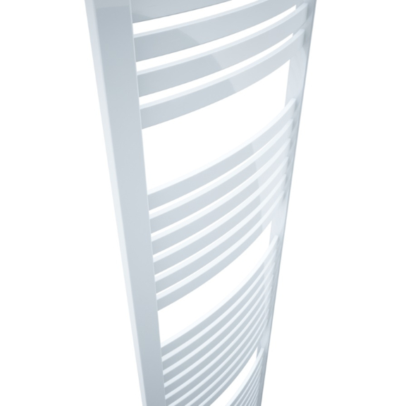 TERMA Dexter One koupelnový radiátor 1760x500 RAL9016 detail