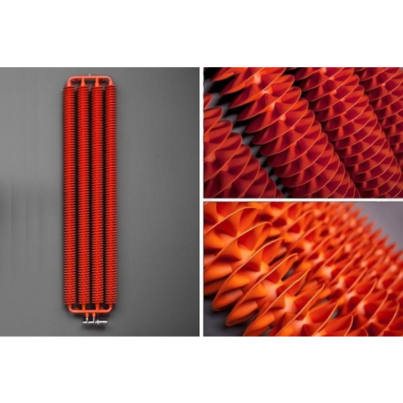 TERMA Ribbon V retro radiátor barvy a moderní design