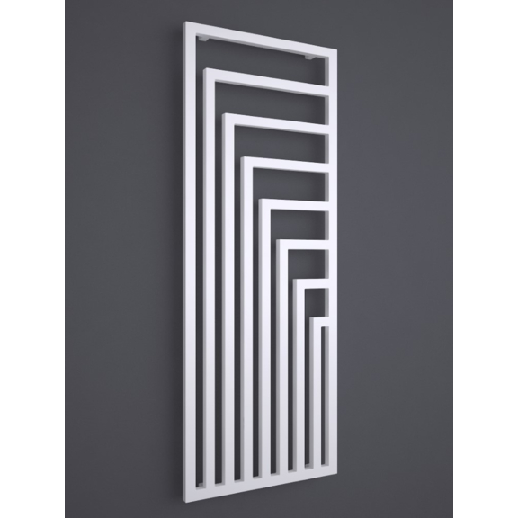 TERMA Angus V designový radiátor barva RAL9016 1780x680