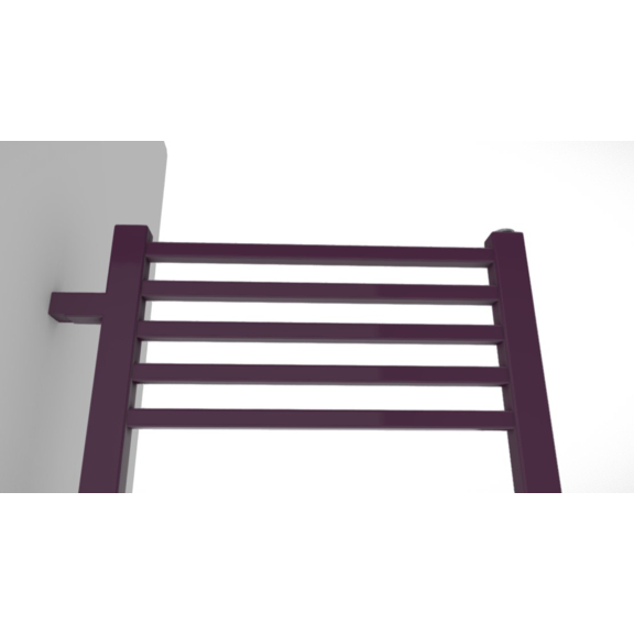 TERMA Bone DW koupelnový radiátor barevné provedení RAL4007