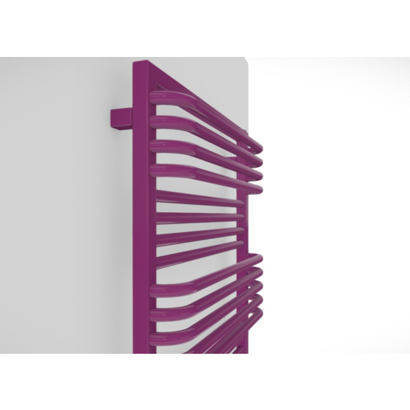 TERMA POC 2 koupelnový radiátor RAL9016 1400x700