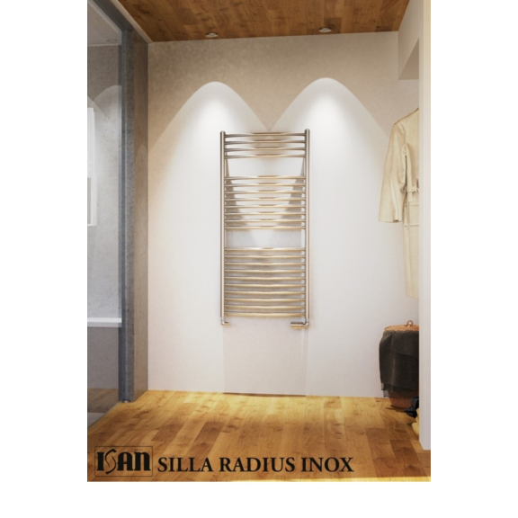 ISAN Silla Radius Inox nerezový radiátor