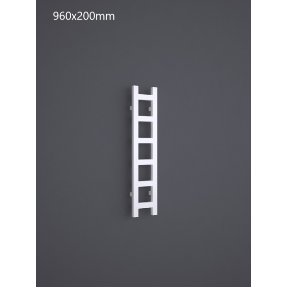 TERMA Easy One vertikální radiátor 960x200 RAL 9016