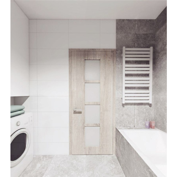 TERMA Marlin koupelnový radiátor 1185x430 RAL 6000