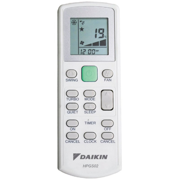 Daikin WRC-HPC Dálkový ovladač k fan coil jednotkám