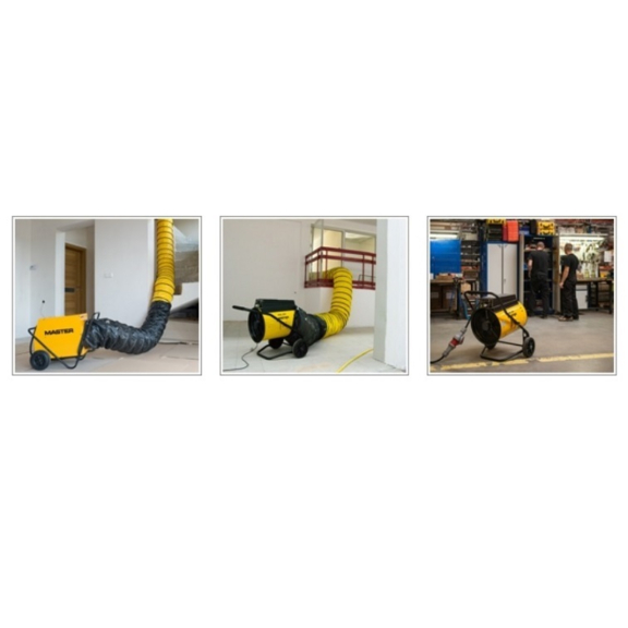 Master RS 30 profesionální elektrický ohřívač s ventilátorem a s možností připojení pružné hadice