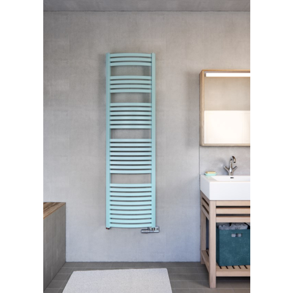 TERMA Dexter One koupelnový radiátor 860x400 Silver Matt