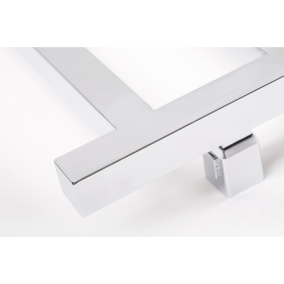TERMA Simple designový radiátor 960x500 Chrom detail 3