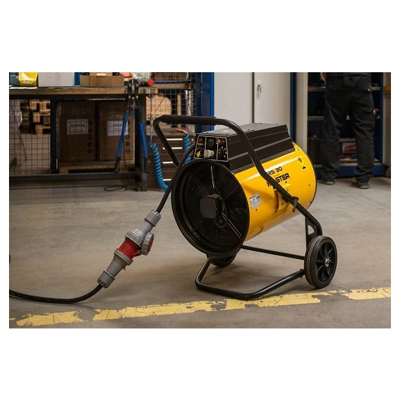 Master RS 30 profesionální elektrický ohřívač s ventilátorem a s možností připojení pružné hadice