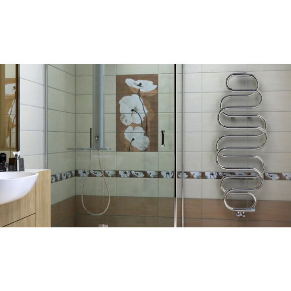 TERMA Perla designový radiátor do koupelny