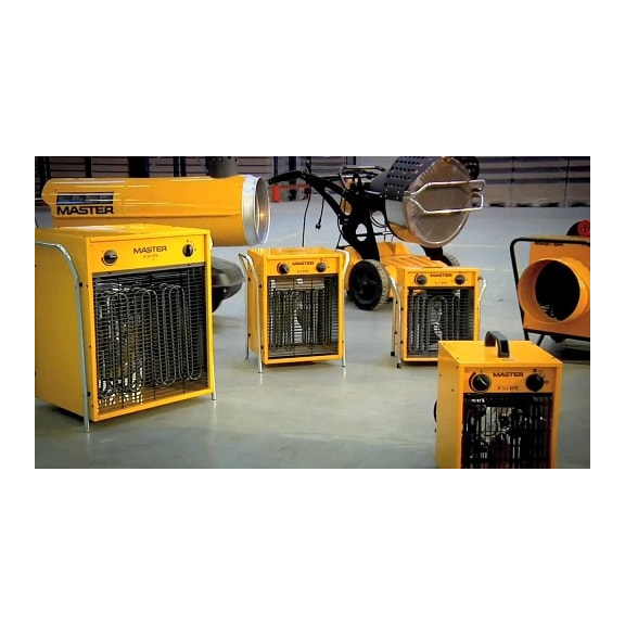 Master B 2 EPB profesionální elektrický ohřívač s ventilátorem