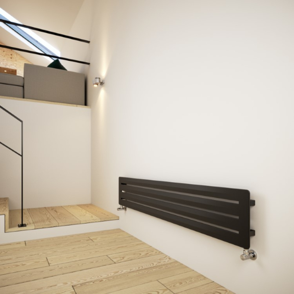 TERMA Aero H designový radiátor Bronze