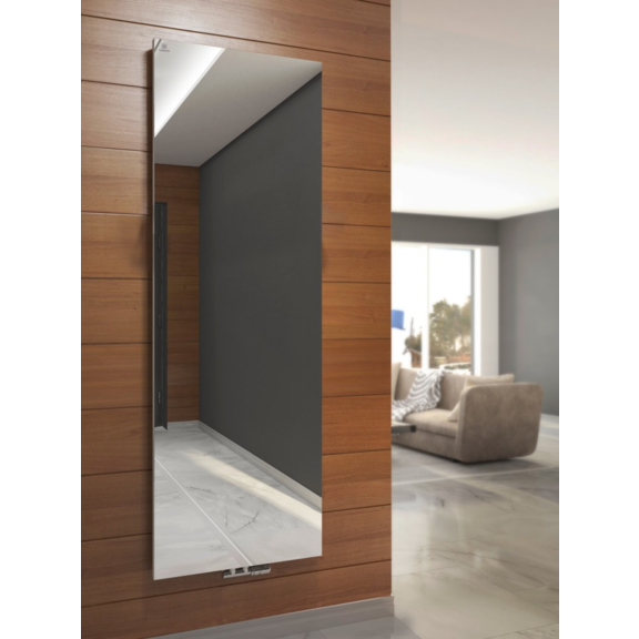 TERMA Case Slim designový vertikální radiátor - Zrcadlo