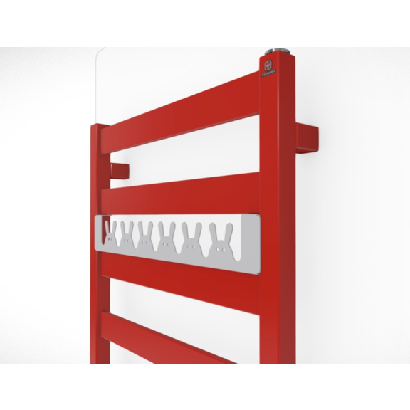 TERMA Vivo koupelnový radiátor barevné provedení RAL3020 happy rabbit